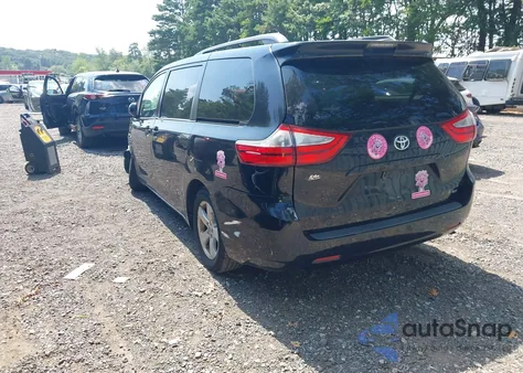 2015 Toyota Sienna Le 8 Passenger из США, поврежденный, VIN 5TDKK3DC2FS589471